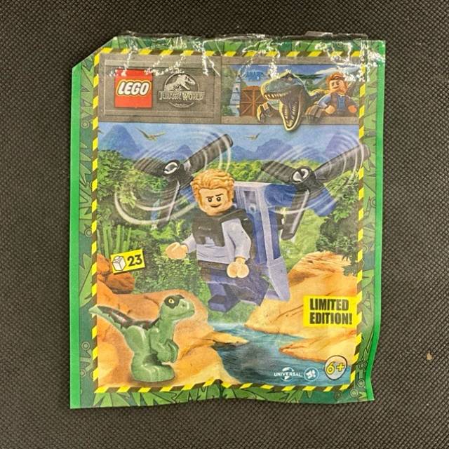 LEGO JURASSIC PARK Heli Pack and Figure 2023