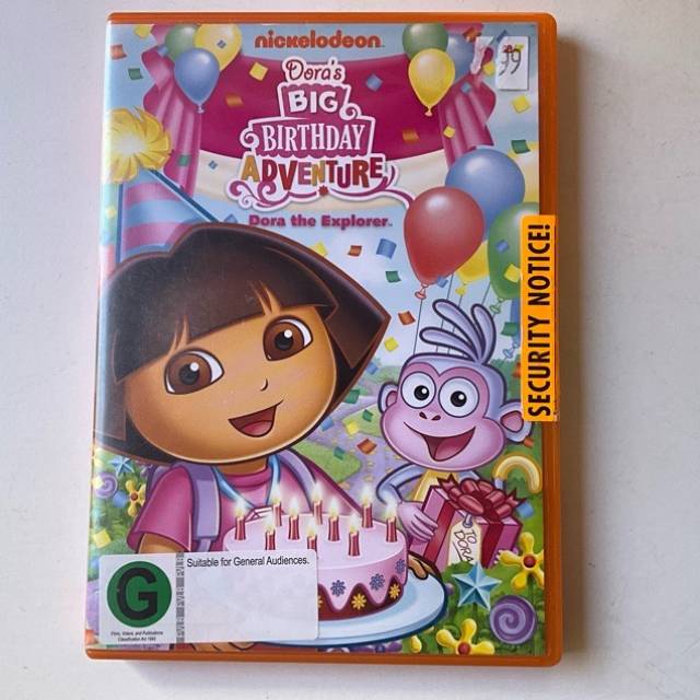 DVD Dora’s BIG BIRTHDAY ADVENTURE 2015