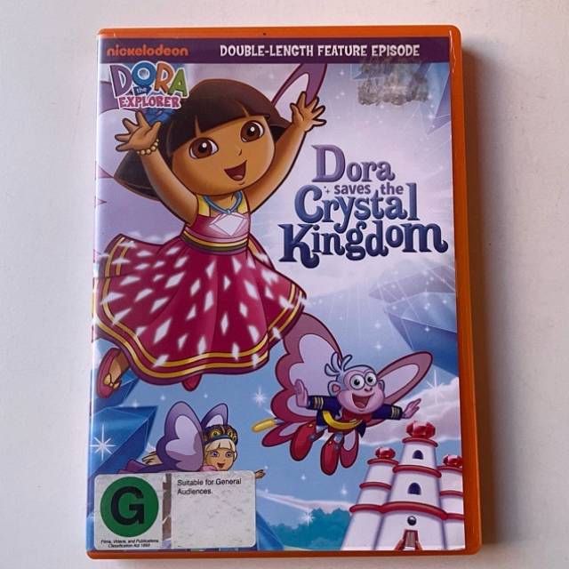 DVD DORA the EXPLORER Dora saves the Crystal...
