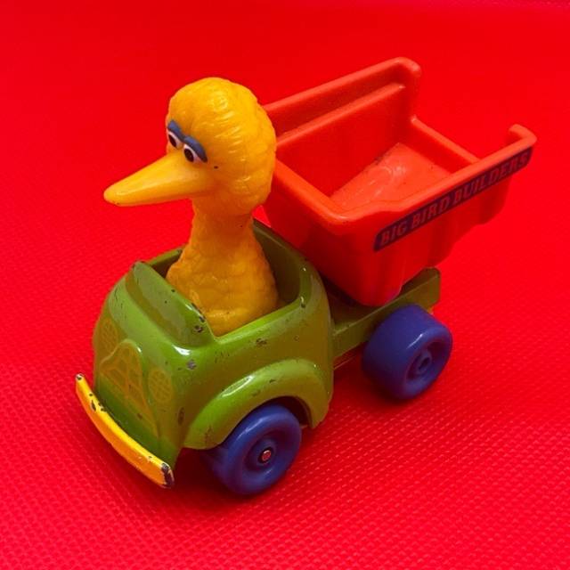 1982 Big Bird Builders Muppets Inc. Playskoo...