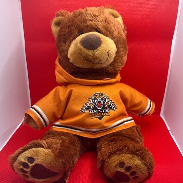 Wests Tigers NRL Team plush teddy bear with...