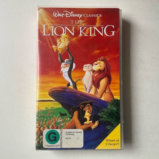 VHS Disney THE LION KING