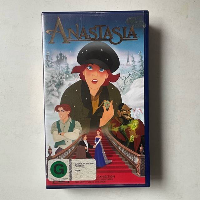 VHS ANASTASIA 1998