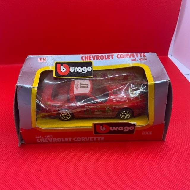 Burago 4192 Chevrolet Corvette Budweiser 1 4...