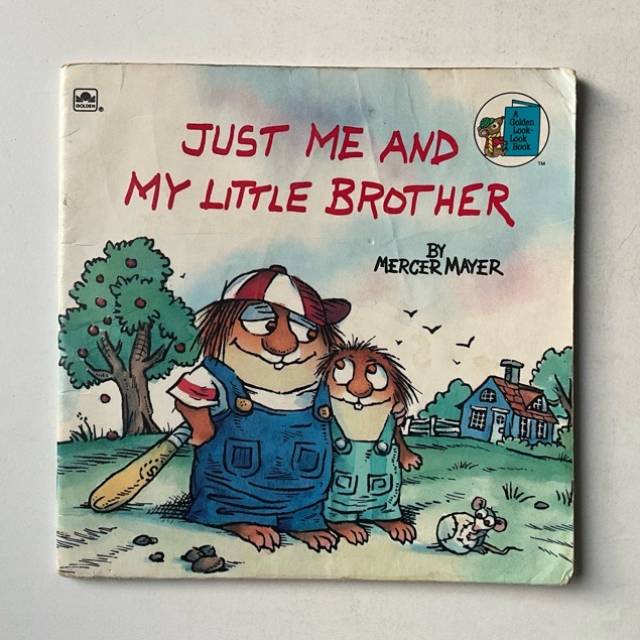 Golden Book JUST ME AND MY LITTLE BROTHER By...