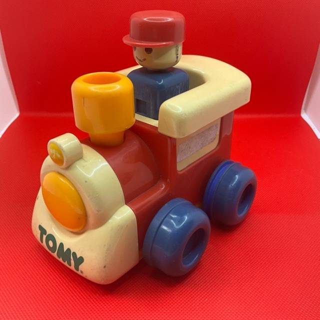 Tomy Push N’ Go Toy Train Engine 1991
