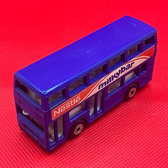 MB LONDON BUS Nestle MILKYBAR RARE Blue 1981
