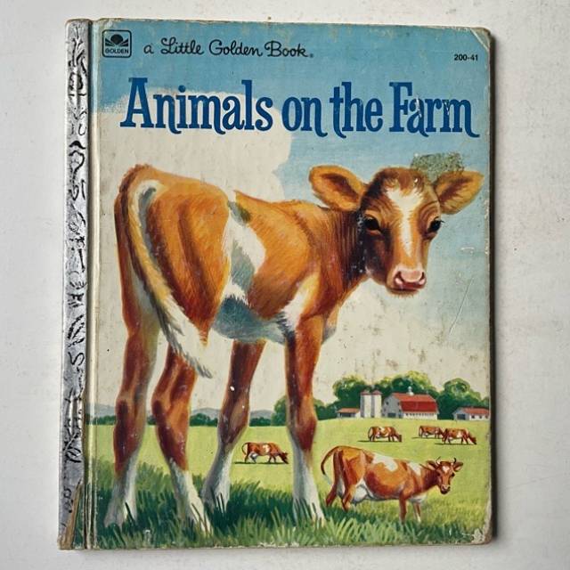 Golden Book Animals on the Farm 200 - 41 HC...