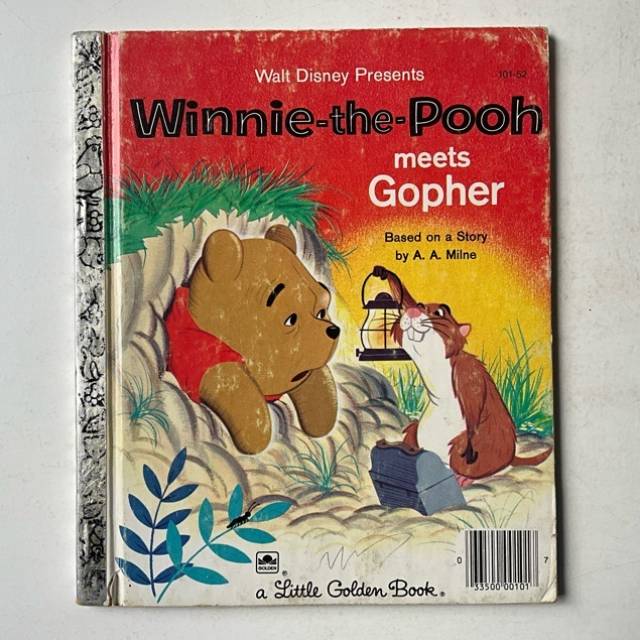 GOLDEN BOOK Disney Winnie - the Pooh meets G...
