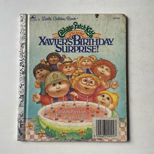 GOLDEN BOOK - Cabbage Patch Kids XAVIER’S...