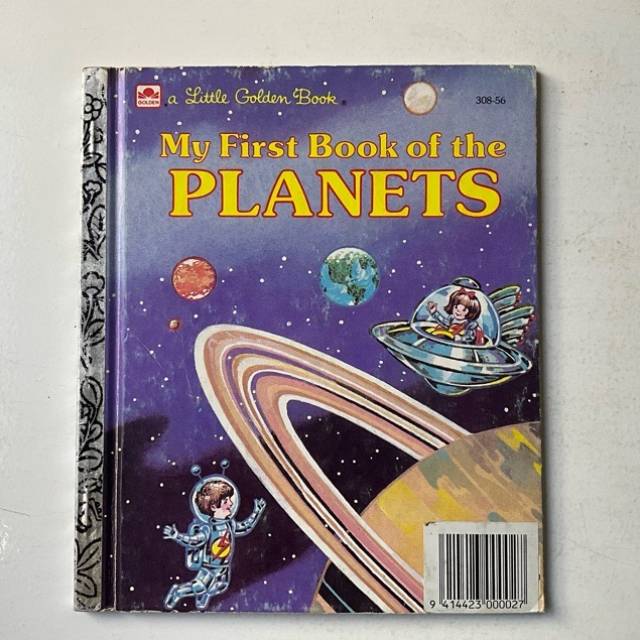 GOLDEN BOOK My First Book of the PLANETS 308...