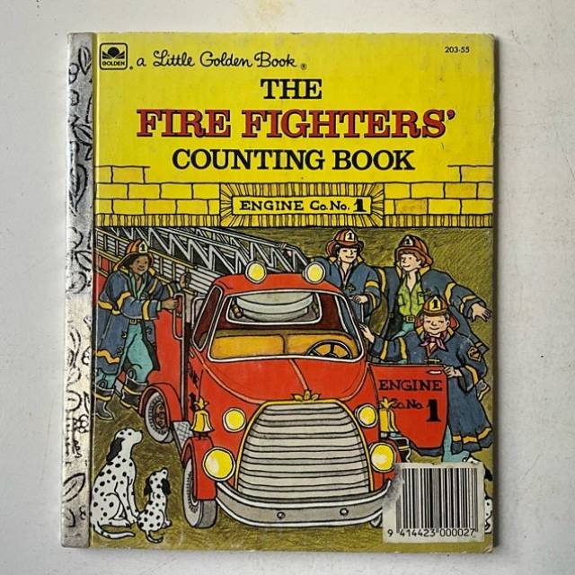 GOLDEN BOOK THE FIRE FIGHTERS’ COUNTING BO...