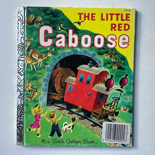 GOLDEN BOOK THE LITTLE RED Caboose 210 - 56...