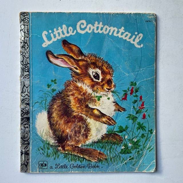 GOLDEN BOOK Little Cottontail E476 - 1 1960