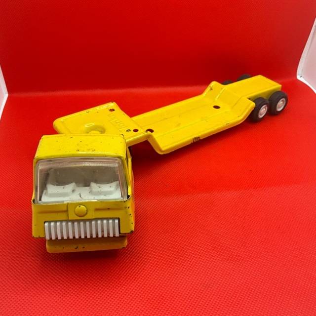 Tonka Mini Semi Truck Cab Lowboy Flatbed Tra...