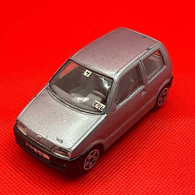 Burago FIAT CINQUECENTO Grey 1 43 Scale