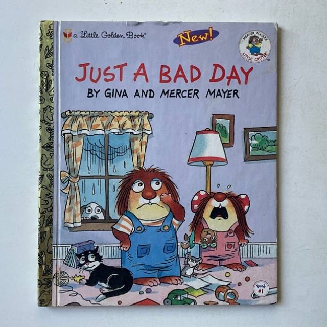 Golden Book JUST A BAD DAY Book 1 1995