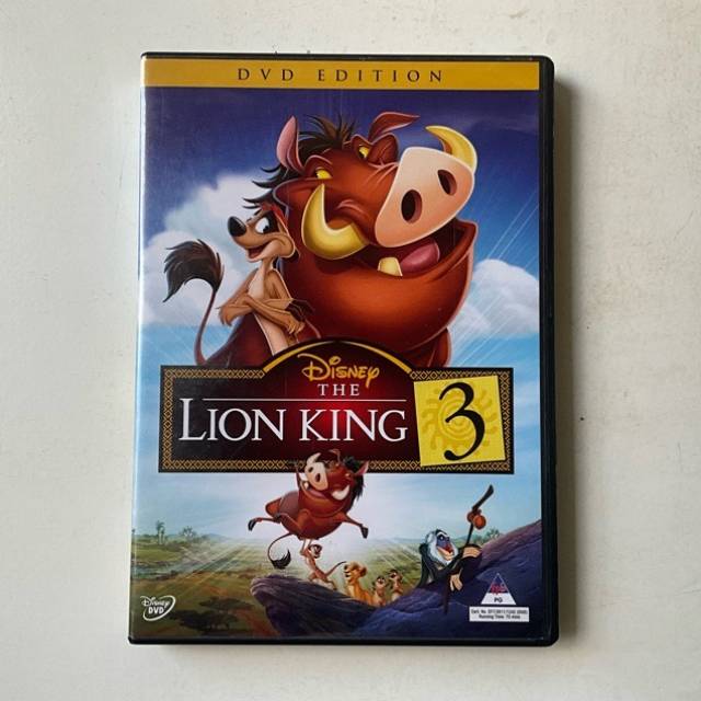 DVD Disney LION KING 3 2011