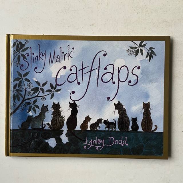 Slinky Malinki Cat flaps Lynley Dodd 1998