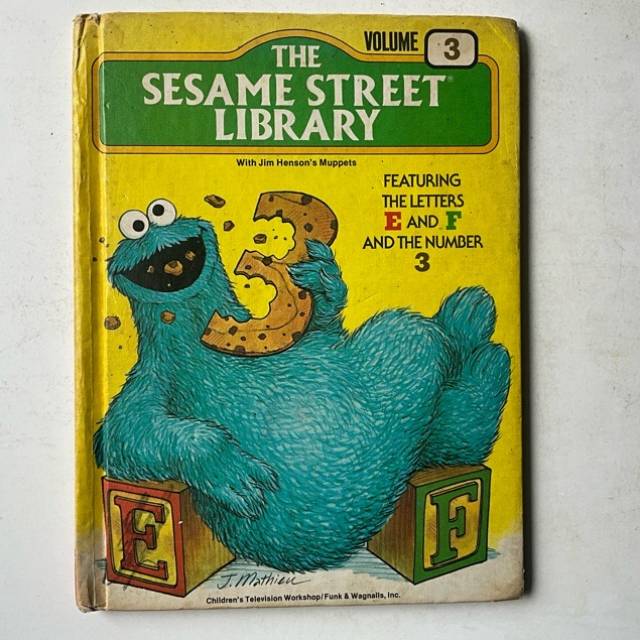 THE SESAME STREET LIBARY No 3 1978