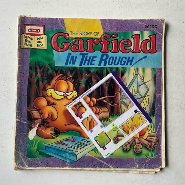 THE STORY OF GARFIELD IN THE ROUGH 262DC 1985