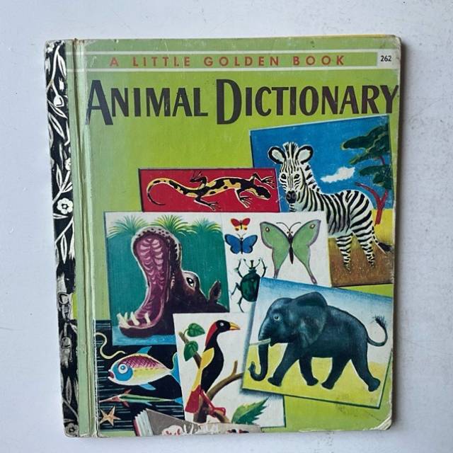 Golden Book ANIMAL DICTIONARY 262 HC 1973