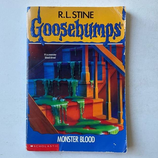 R L STINE Goosebumps MONSTER BLOOD 1992