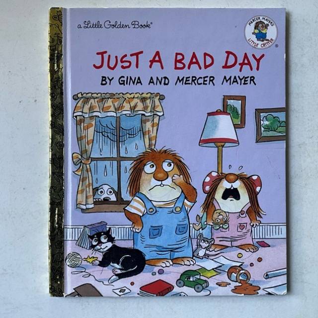 Golden Book JUST A BAD DAY 1995