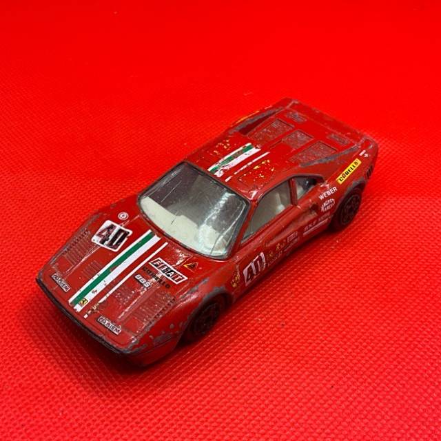 BURAGO RED FERRARI GTO 1 43 Scale