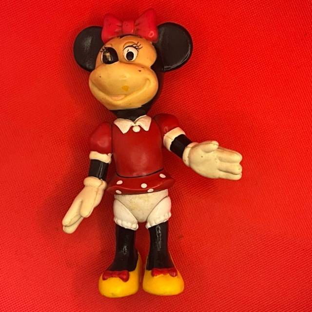 Disney Minnie Mouse Collectible Plastic Toy...