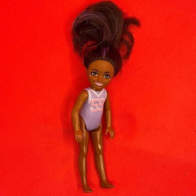Barbie Chelsea Sporty Doll Purple Streaks 2020