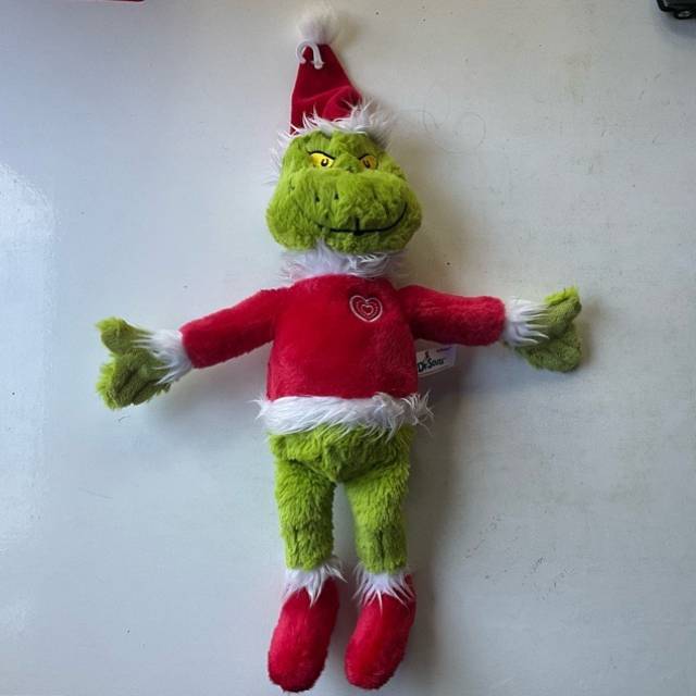 Aurora 45cm Height Grinch Santa, Green, Red,...