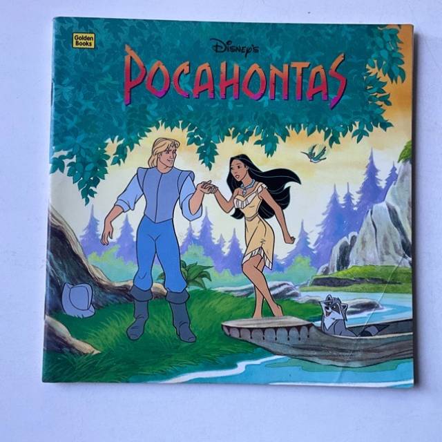Golden Book Disney POCAHONTAS 1996
