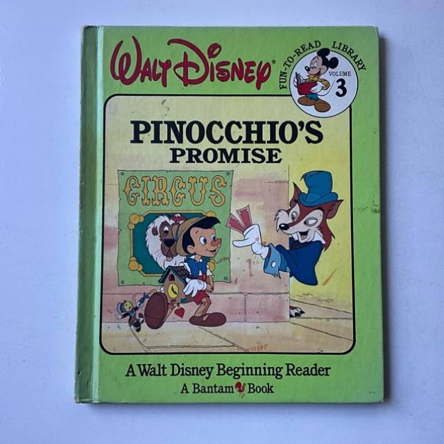 Disney PINOCCHIO’S PROMISE FUN TO READ Vol...