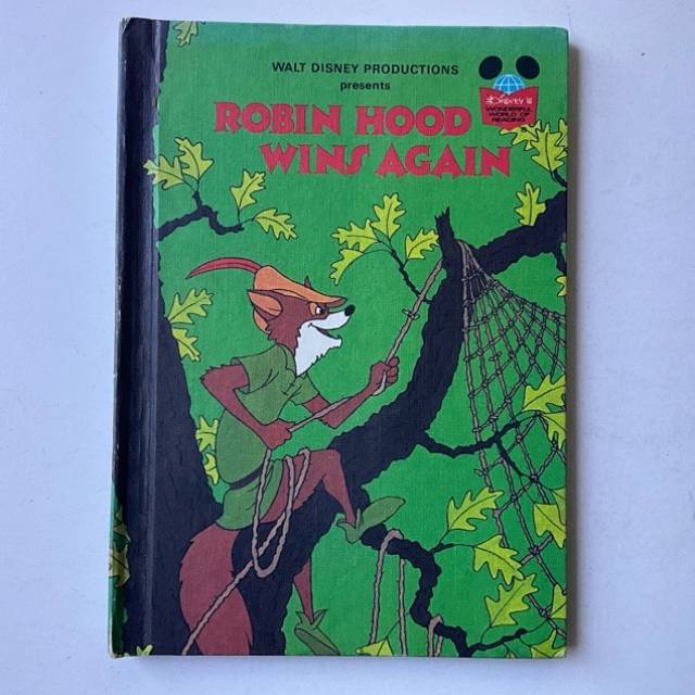 Disney ROBIN HOOD WINS AGAIN WONDERFUL WORLD...