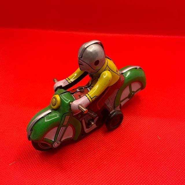 WIND UP TIN TOY MOTORCYCLE MS-275