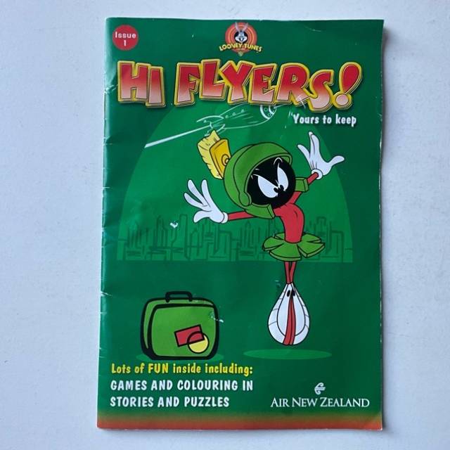 LOONEY TUNES HI FLYERS AIR NEW ZEALAND Issue...