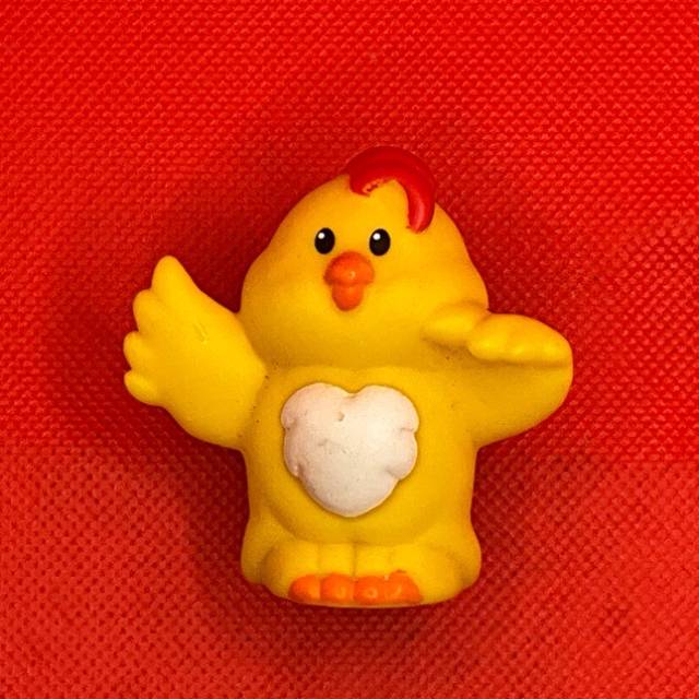 Little People 2001 yellow CHICKEN Fisher Pri...