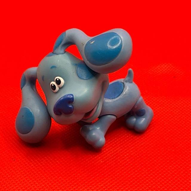 VIACOM BLUES CLUES BLUE DOG POSEABLE PVC FIG...
