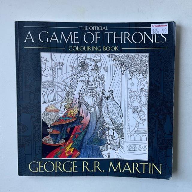 THE OFFICIAL A GAME OF THRONES COLOURING BOO...