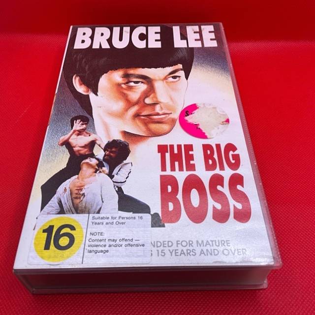 VHS BRUCE LEE THE BIG BOSS 1972