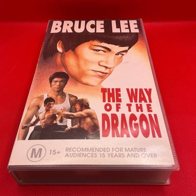 VHS BRUCE LEE THE WAY OF THE DRAGON 1973