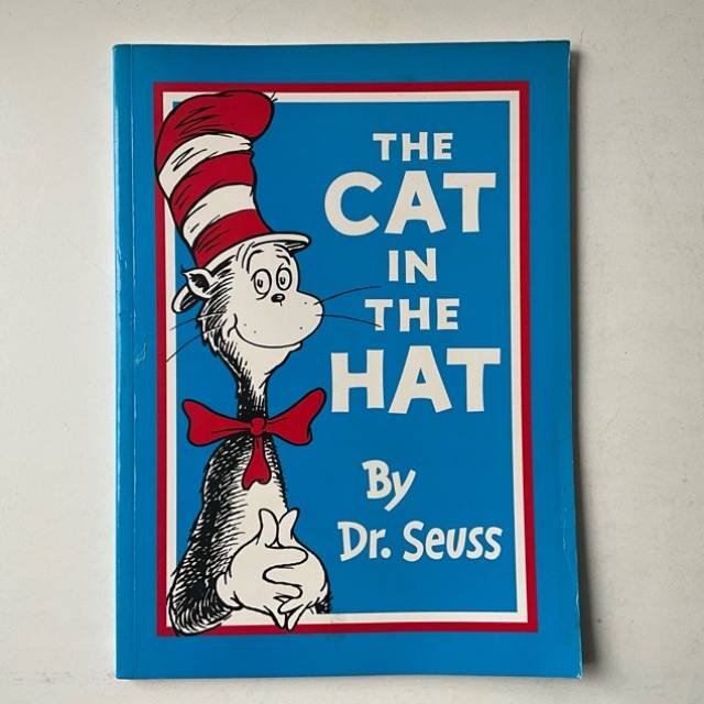 Dr. Seuss THE CAT IN THE HAT LARGE BOOK 1985