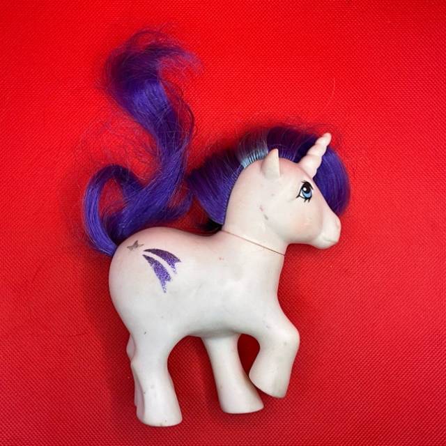 My Little Pony MLP Glory White Purple Blue H...