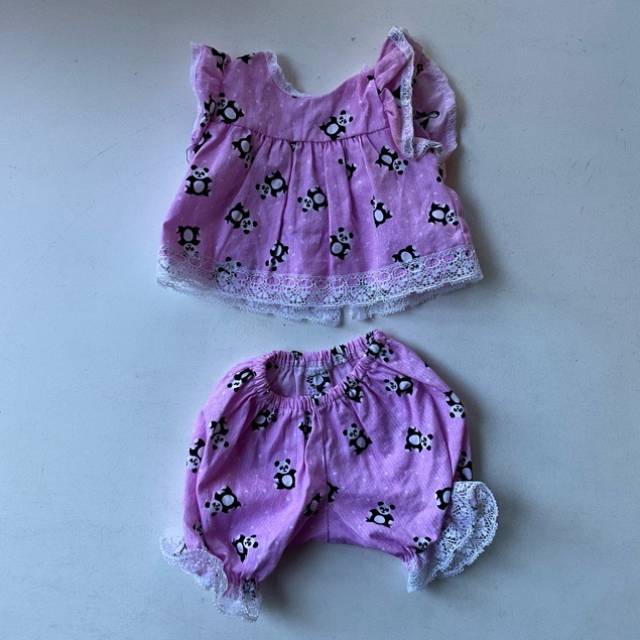 Cabbage Patch Doll Pink Outfit with Panda’s