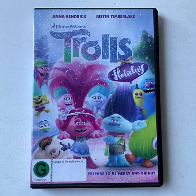 DVD Trolls Holiday 2017 Dream Works