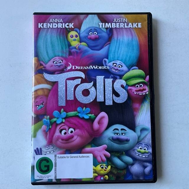 DVD Trolls Dream Works 2017