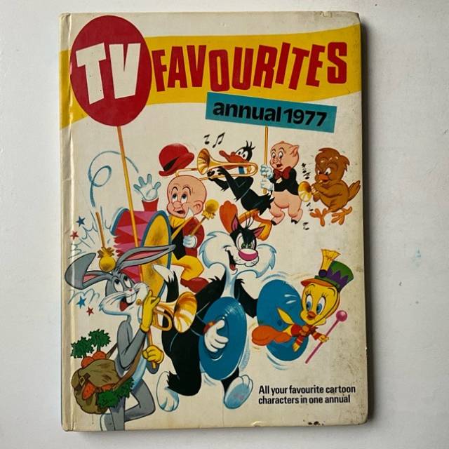 TV FAVORITES Annual - 1977 UK - Bugs Bunny,...