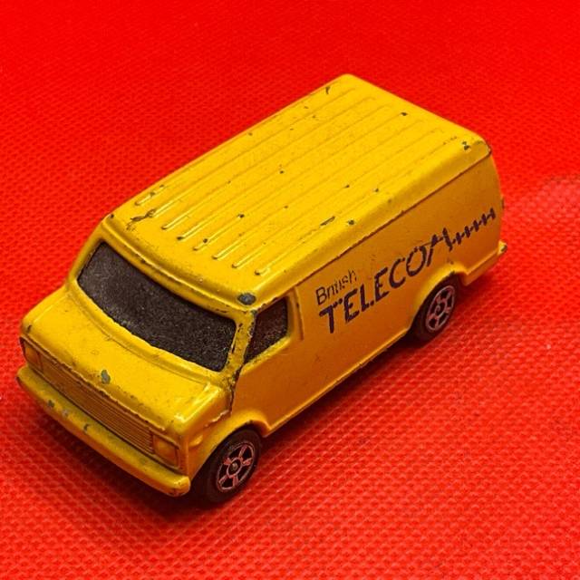 Corgi Juniors US Van British Telecom Yellow