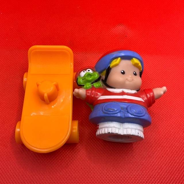 Fisher Price Little People Eddie Eddy Skateb...